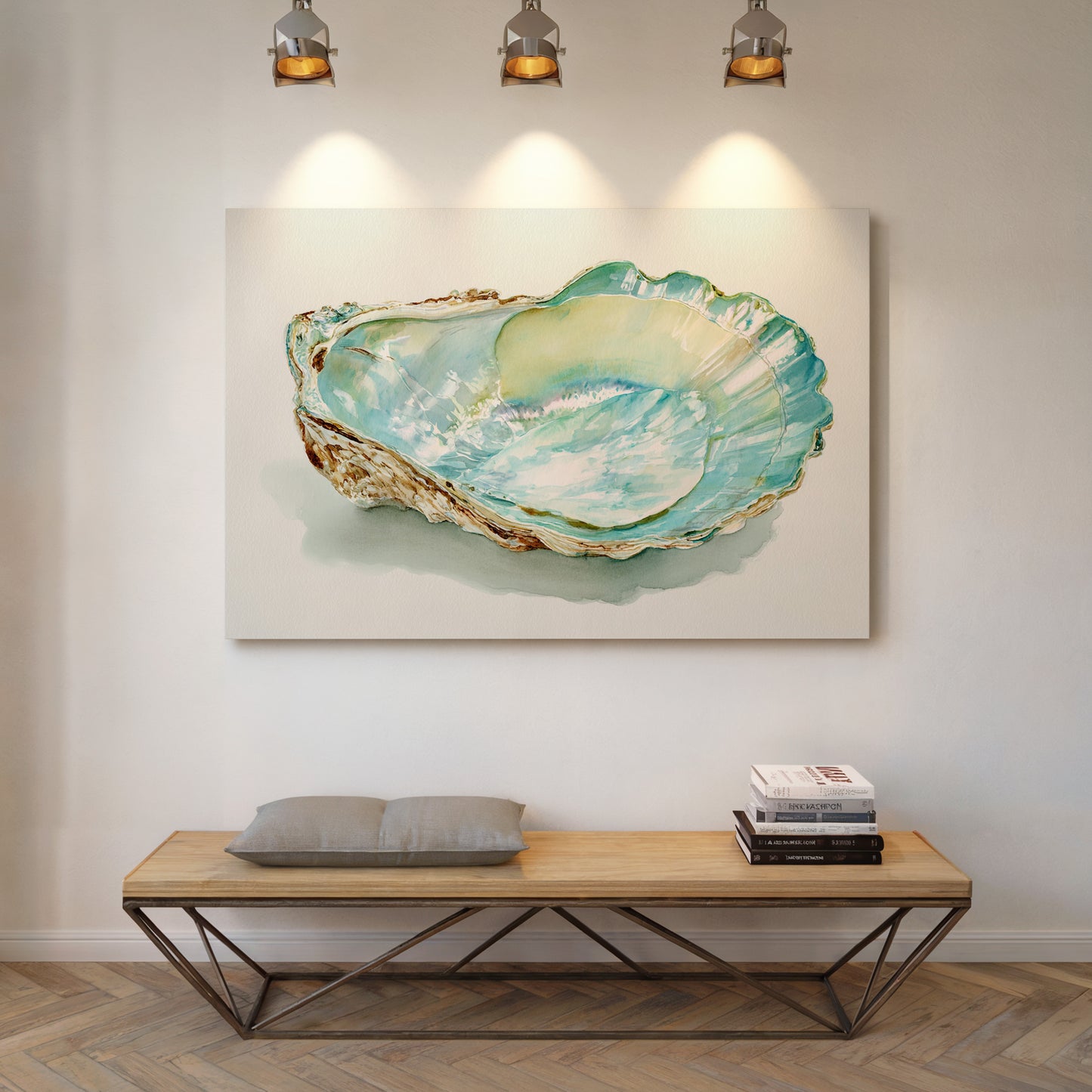 Ocean's Pearl Catches Morning Light