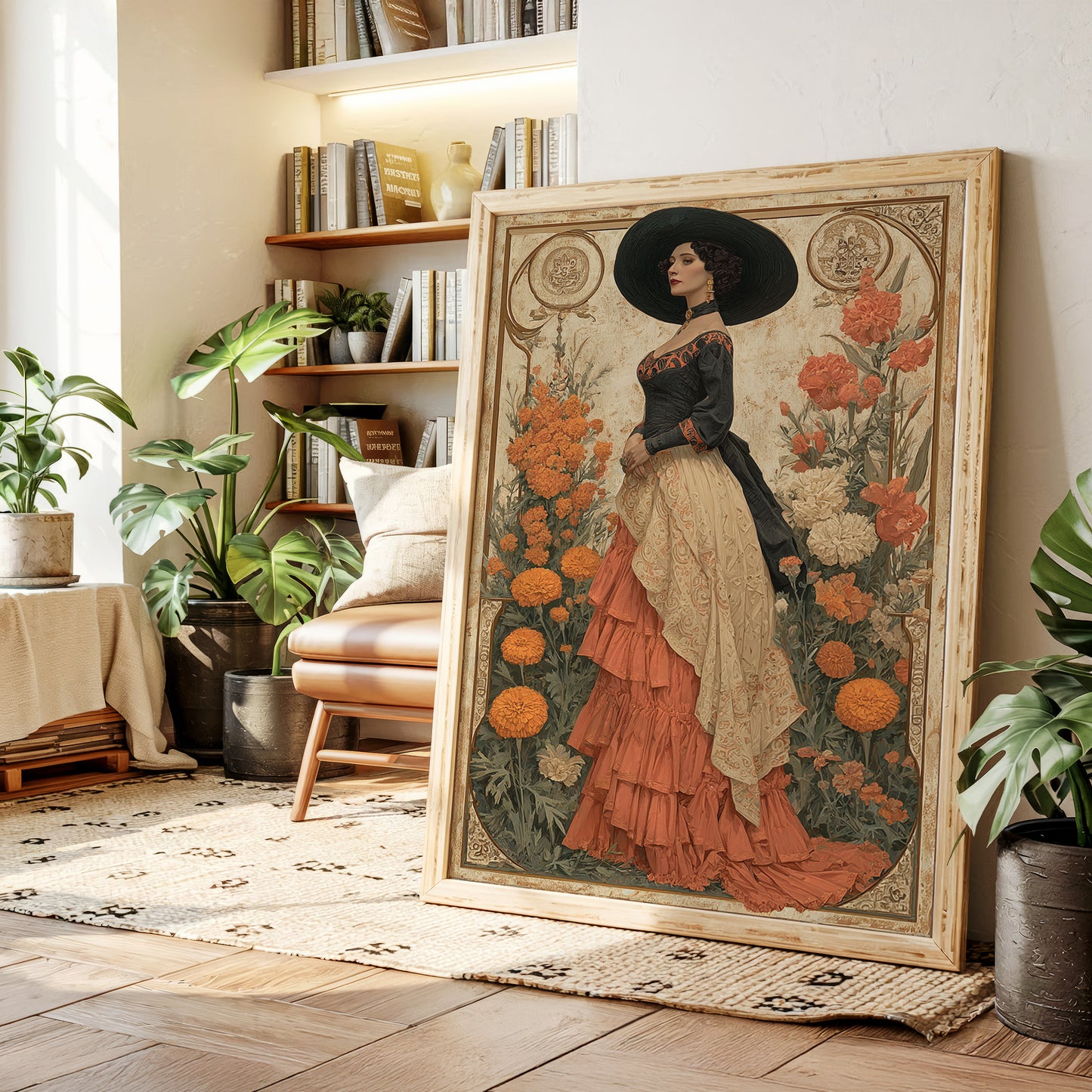 Beneath The Marigold Canopy