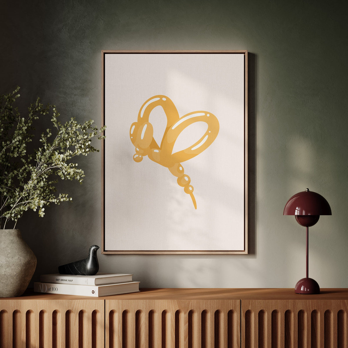 Honey Dragonfly Carries Summer Dreams