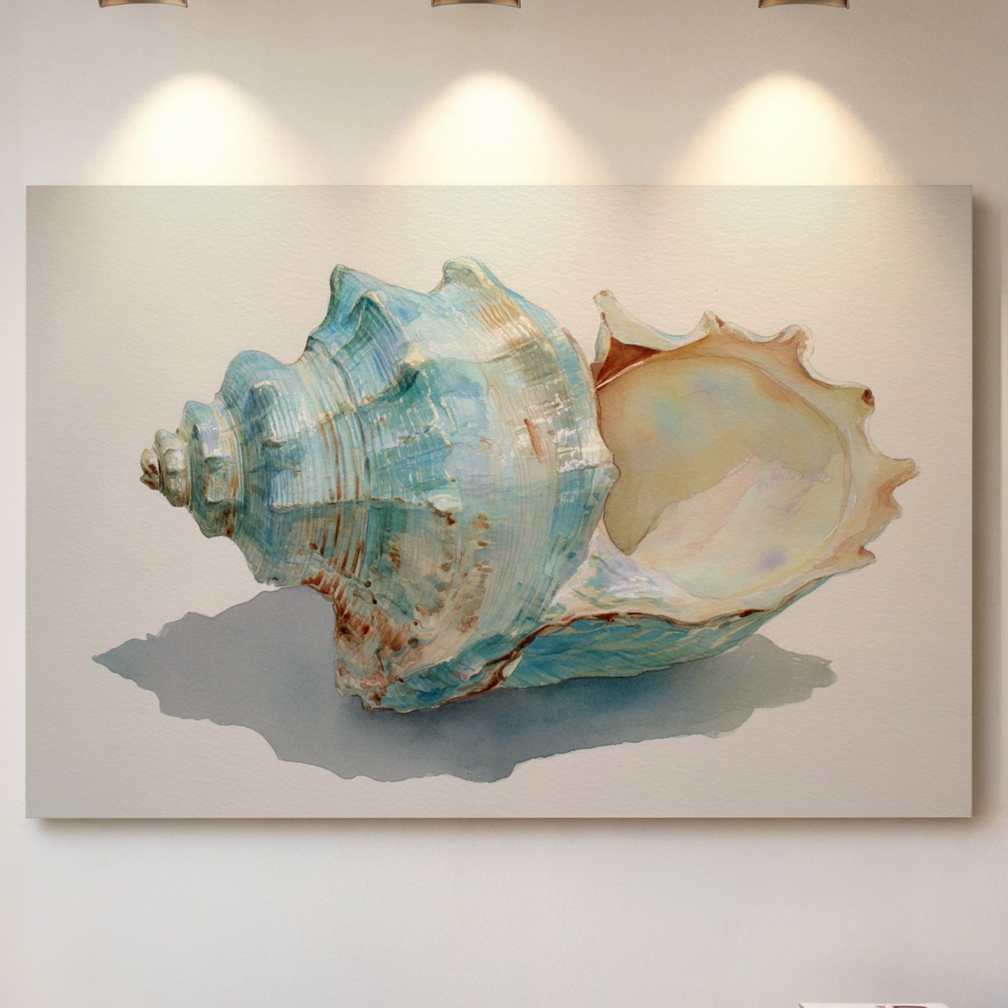 Ocean's Memory In Aqua Light