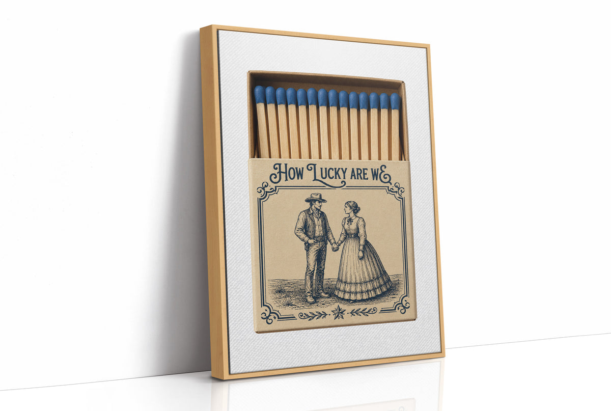 How Lucky Are We: Vintage Matchbox