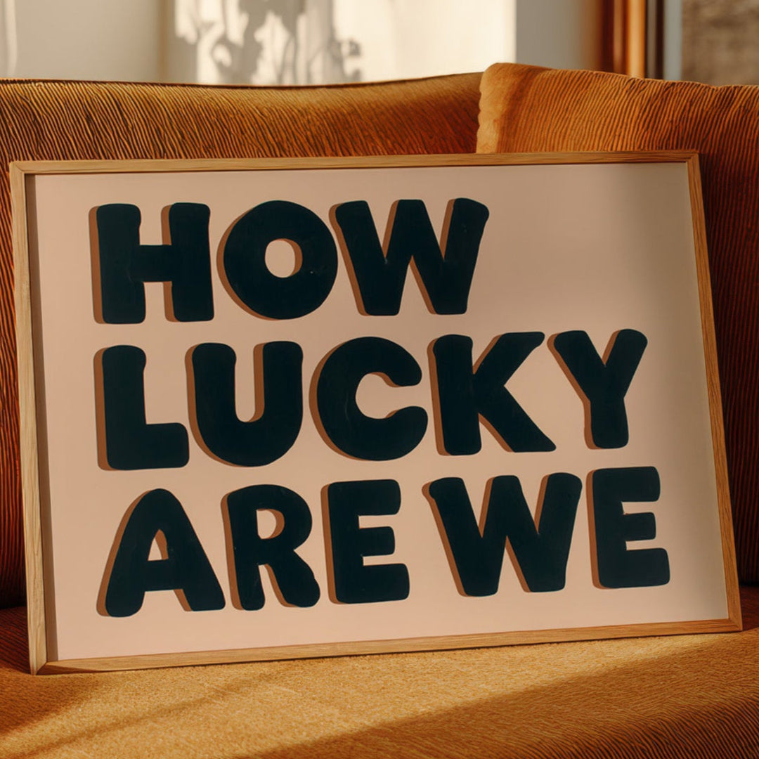 Fortune Smiles In Bold Letters