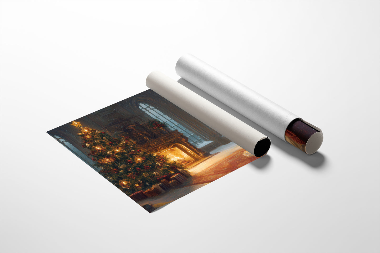 Silent Night In The Library Castle