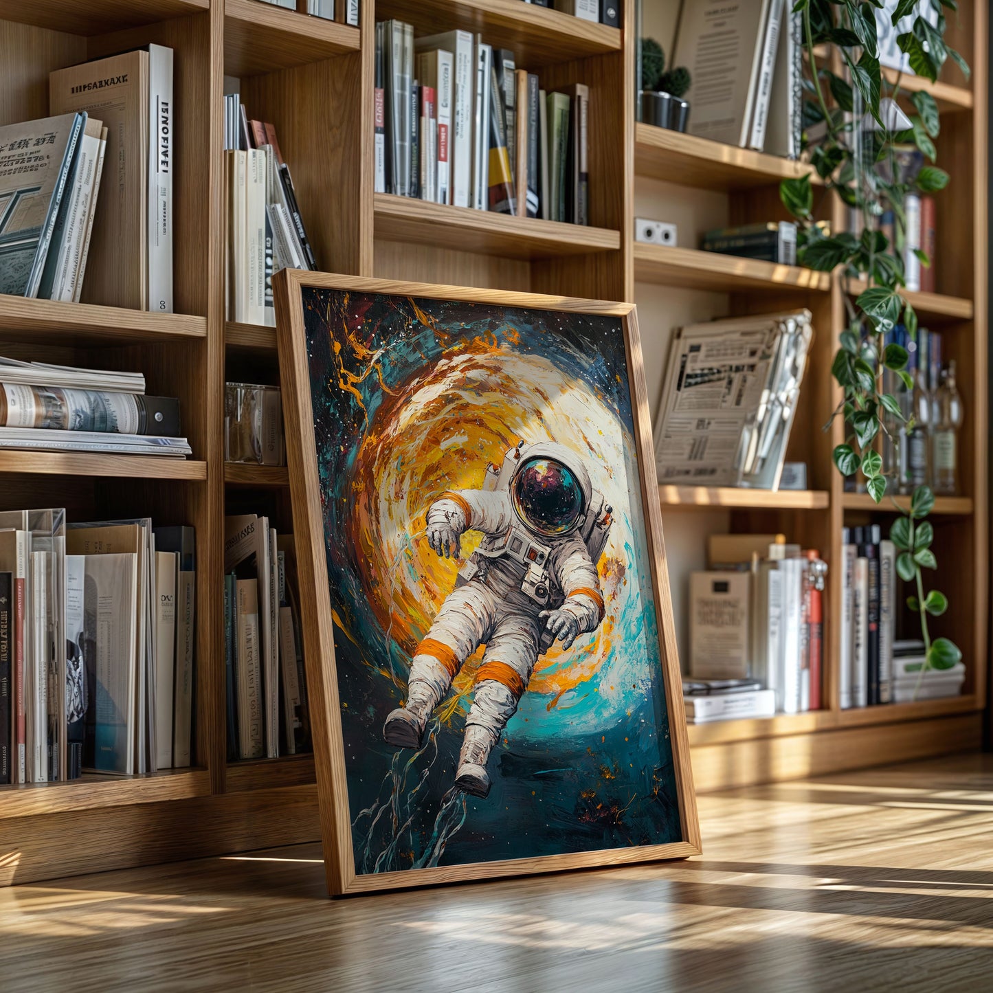 Astronaut in the Colorstorm