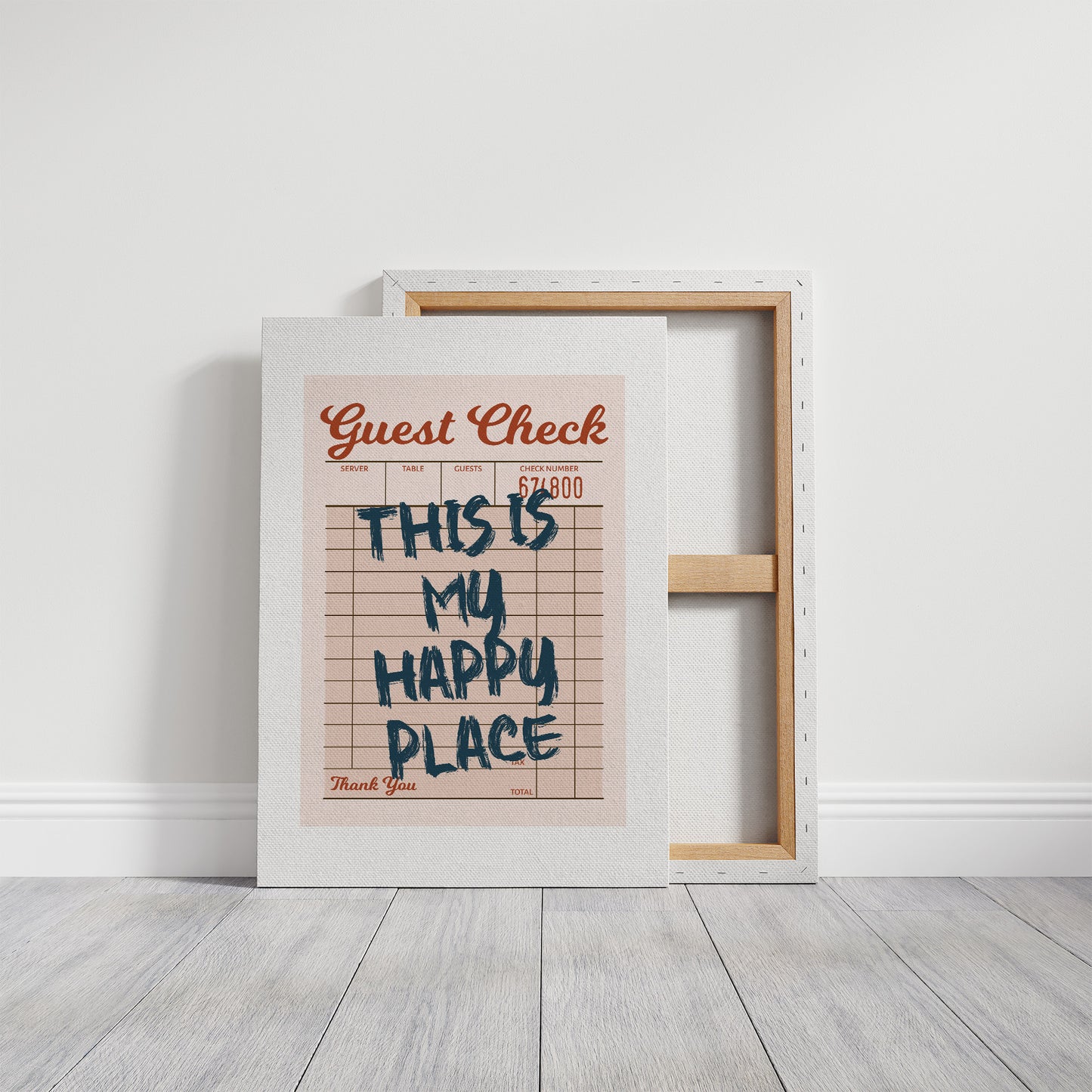 Check, Please — I'm Staying