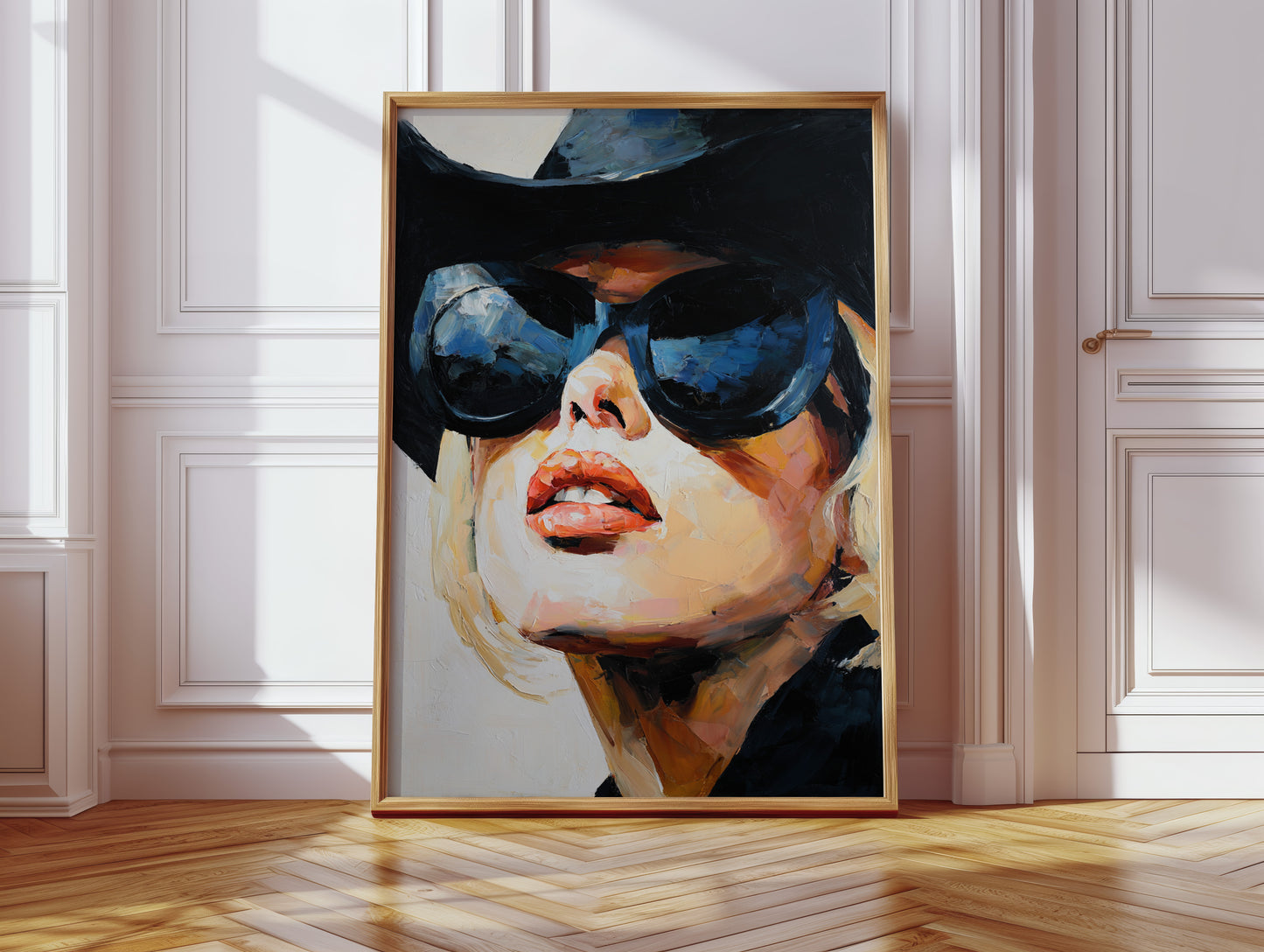 Gaze of Unspoken Elegance