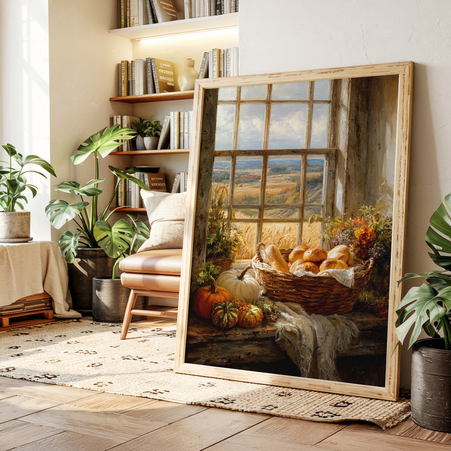 Autumn Bread Graces Valley Window