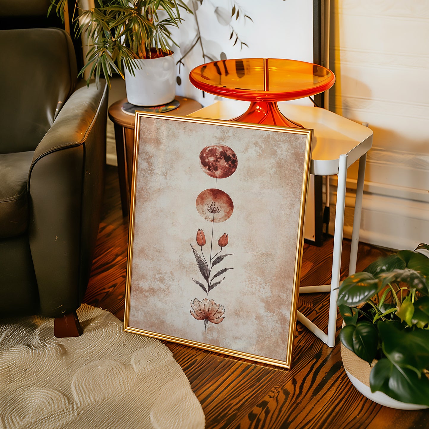 Blood Moon and Blooming Spirit