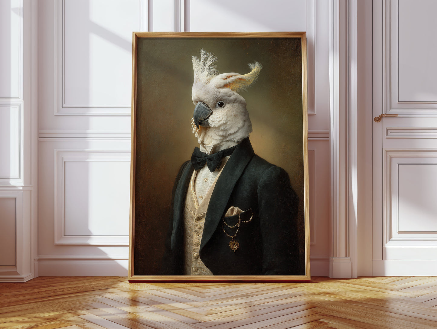 Regal Cockatoo in Formal Attire