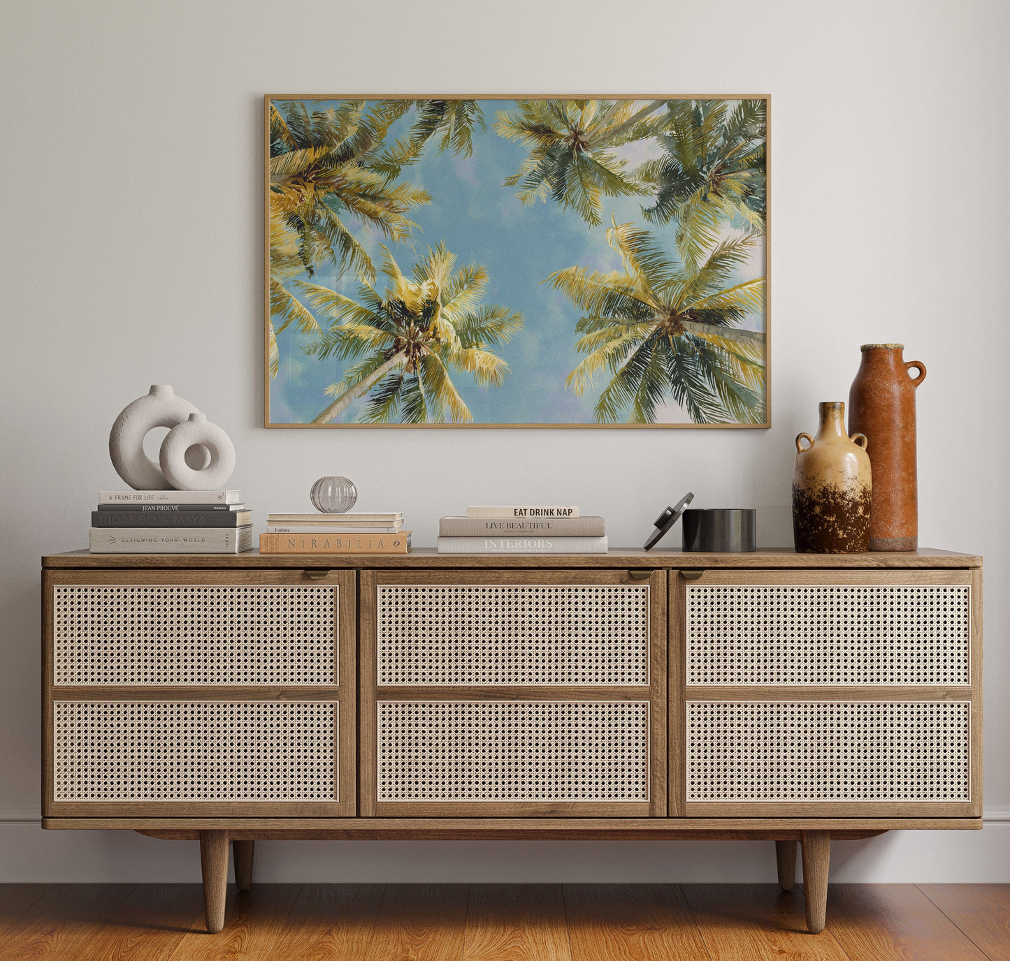 Summer Breeze Lifts Palm Stories