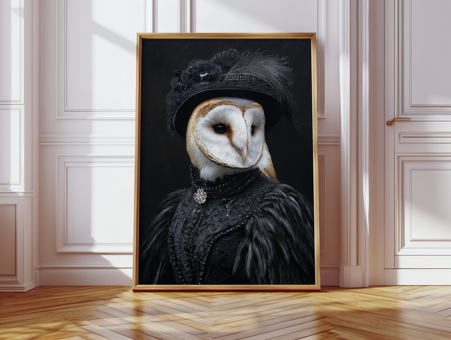 Elegantly Dressed Regal Owl