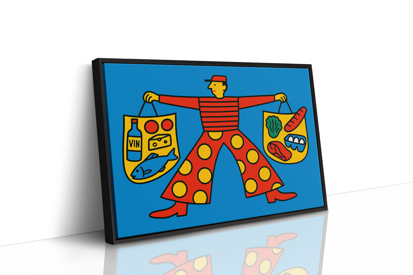 Grocery Run with French Flair