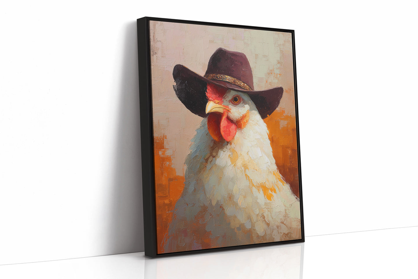 Barnyard Boss With Burgundy Brim