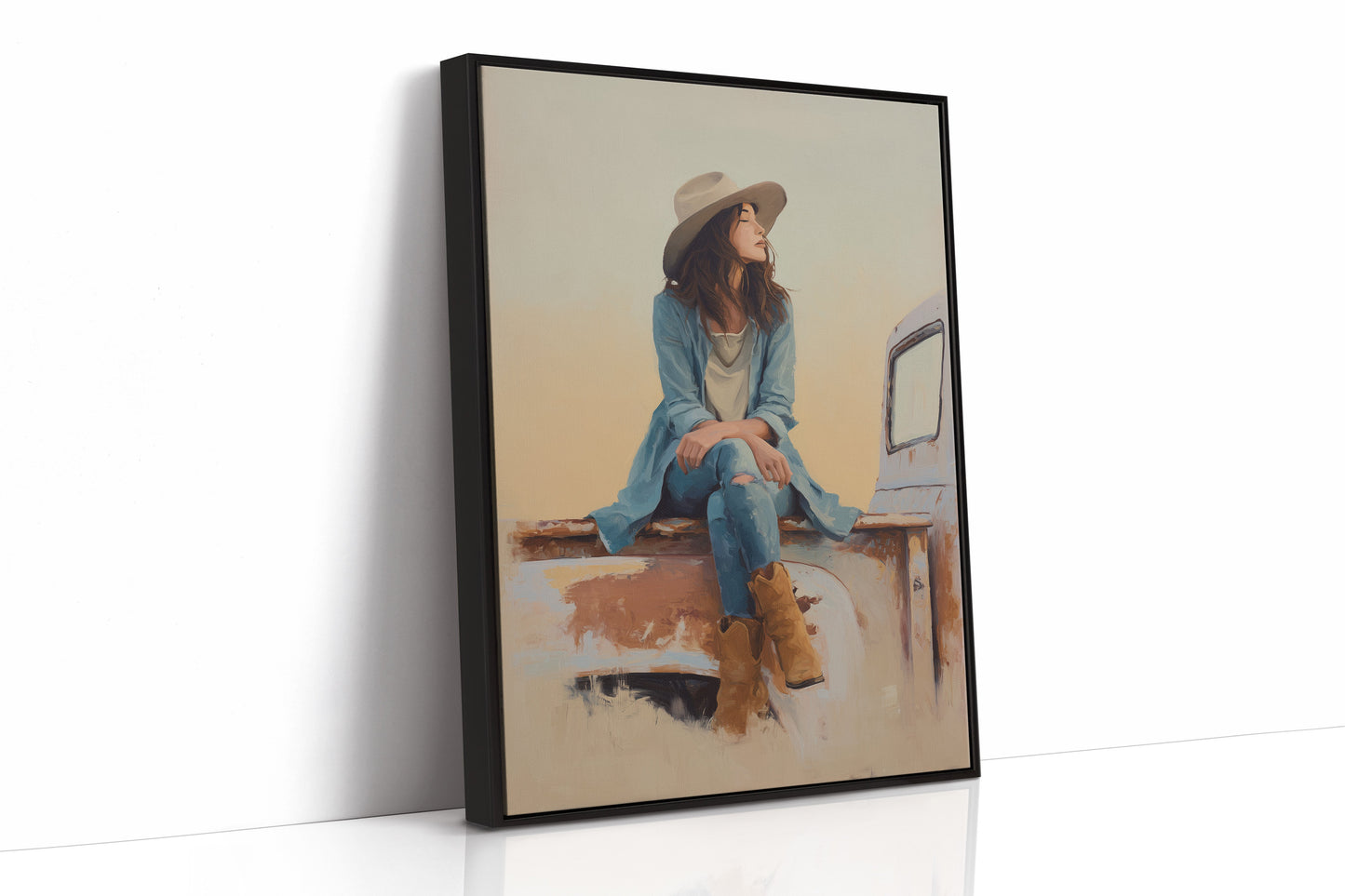 Denim Skies Meet Desert Dawn