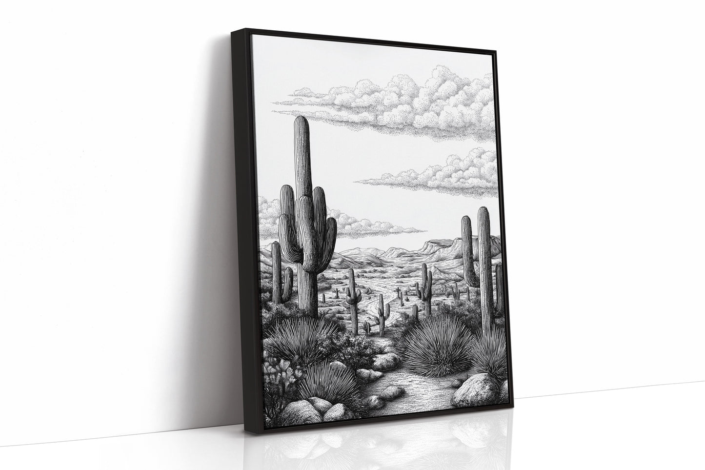 Saguaro Sketches From Desert Paths