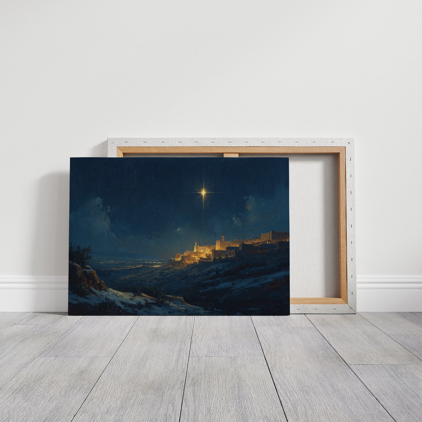 Ancient City Under Celestial Light