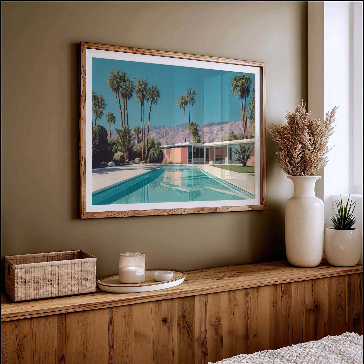 Palm Springs Afternoon Beckons Silence