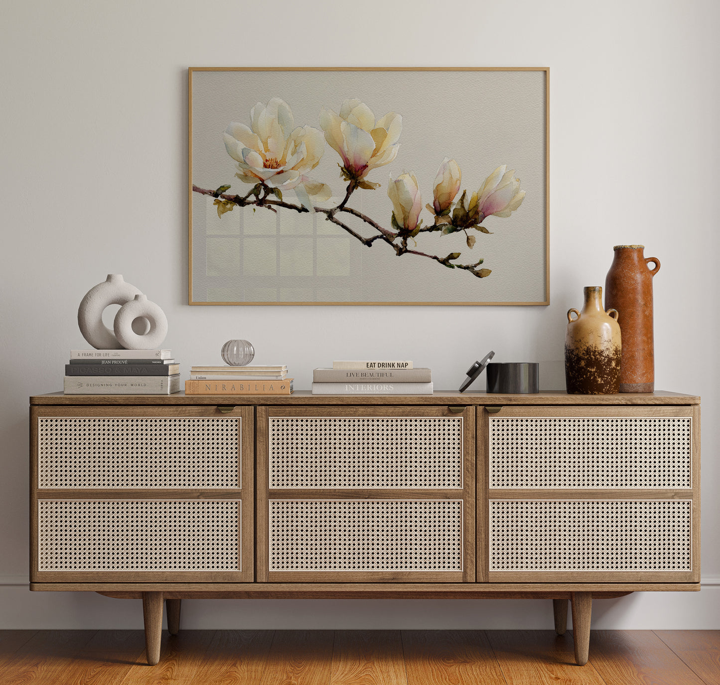 Magnolias Paint Their Morning Song