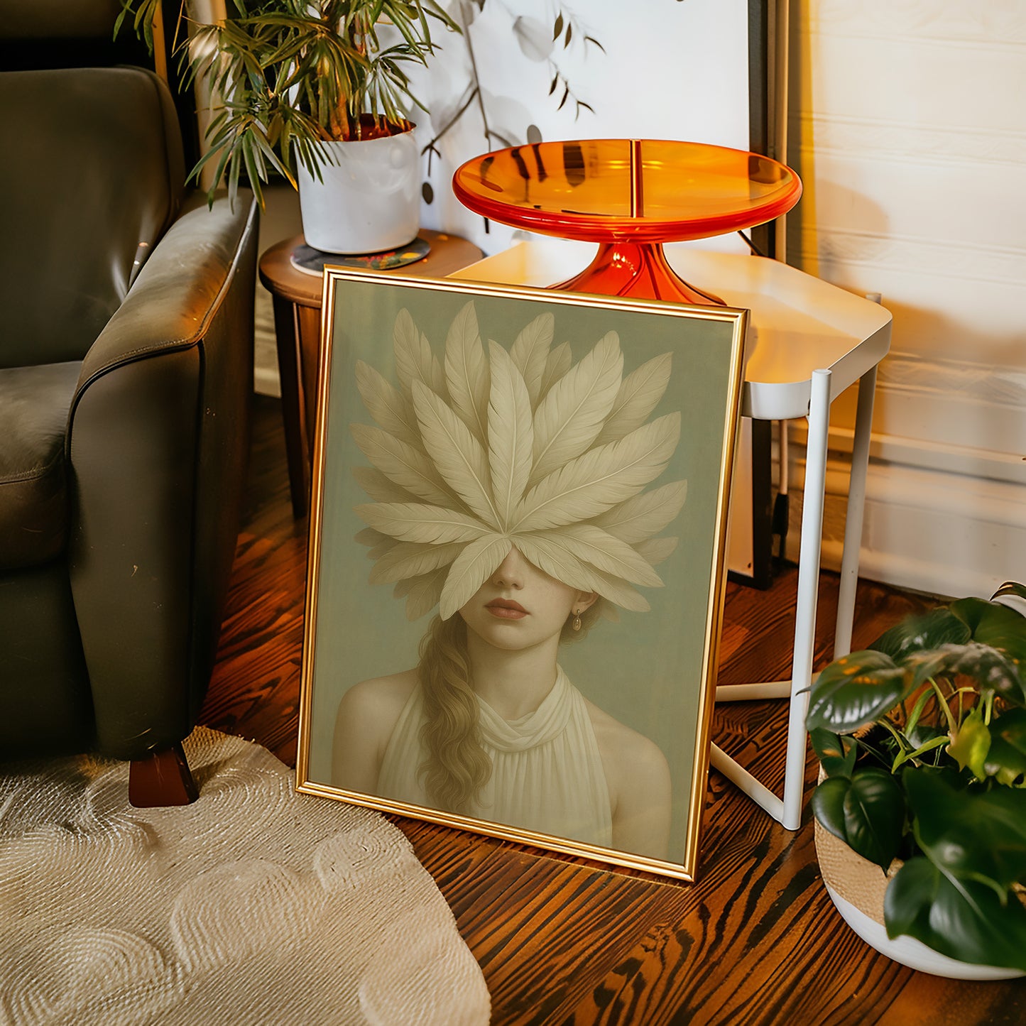 Whispers of Ivory Feathers