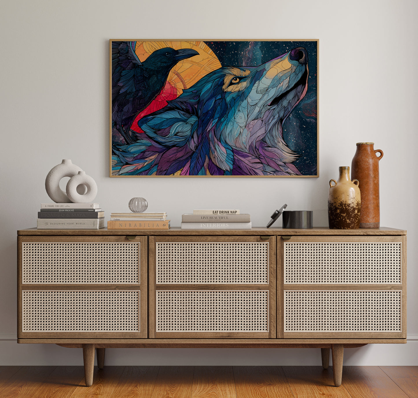 Ancient Tales Of Wolf And Raven