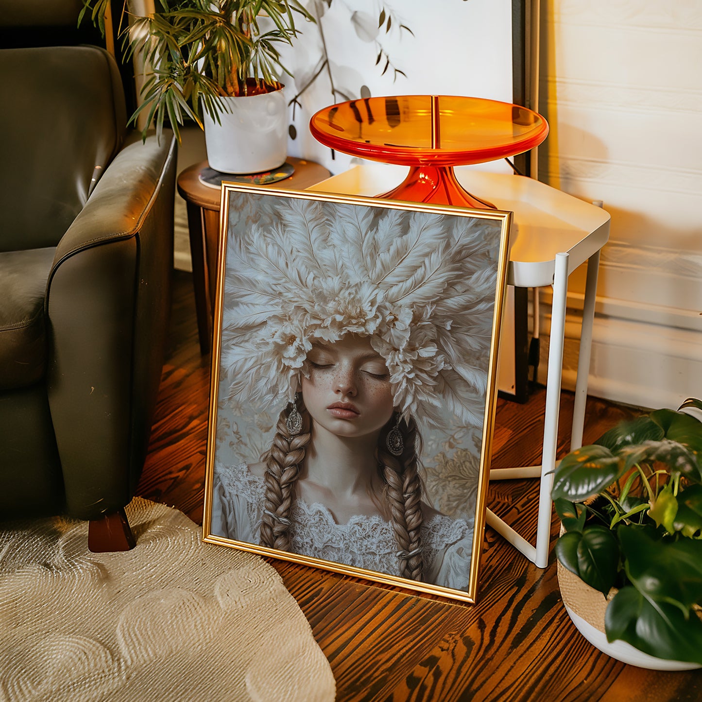 Crowned in Silence and Lace