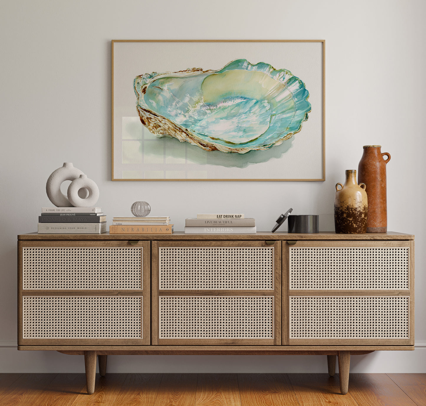 Ocean's Pearl Catches Morning Light