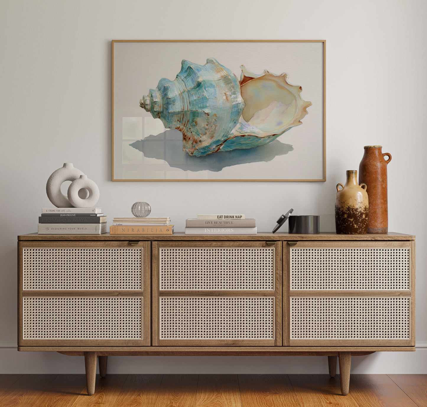 Ocean's Memory In Aqua Light