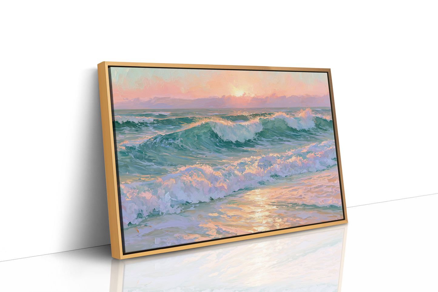Waves, Pastel Sunrise