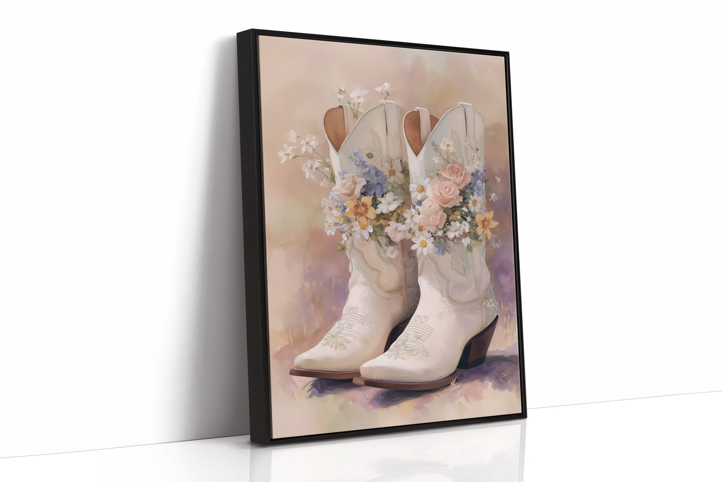 Blossoms Fill Her Dancing Boots