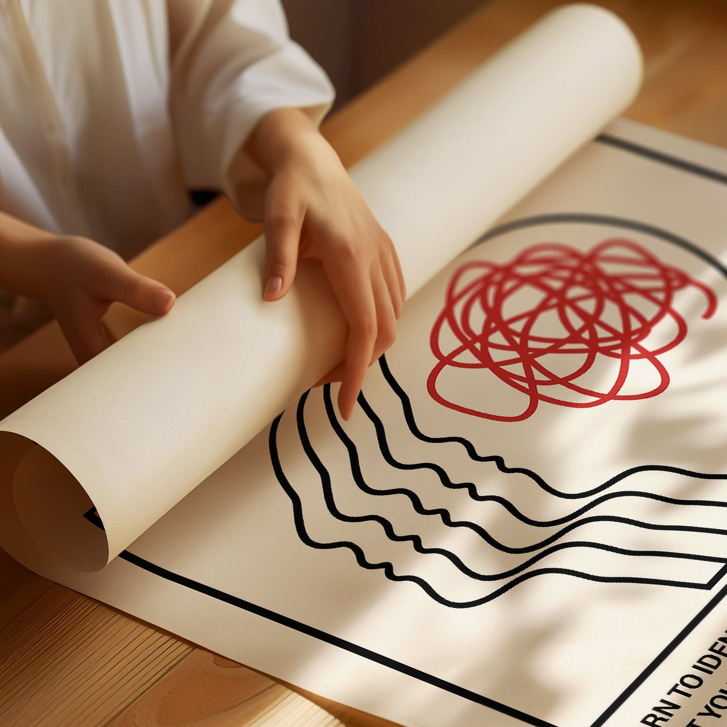 Overthinkers Inner Dialogues – Bold Modern Mental Health Print