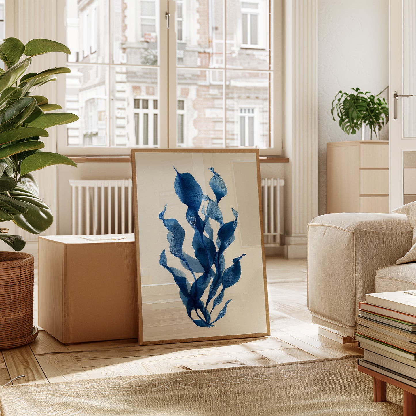 Beneath Waves of Tranquil Blue