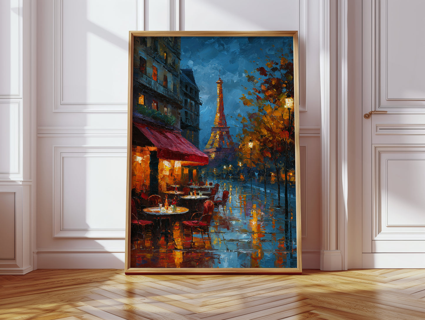 Under Parisian Lanterns' Glow