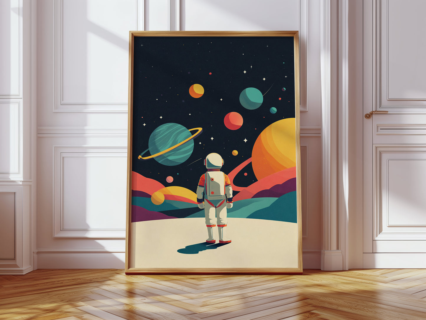 Galaxies Beyond the Horizon