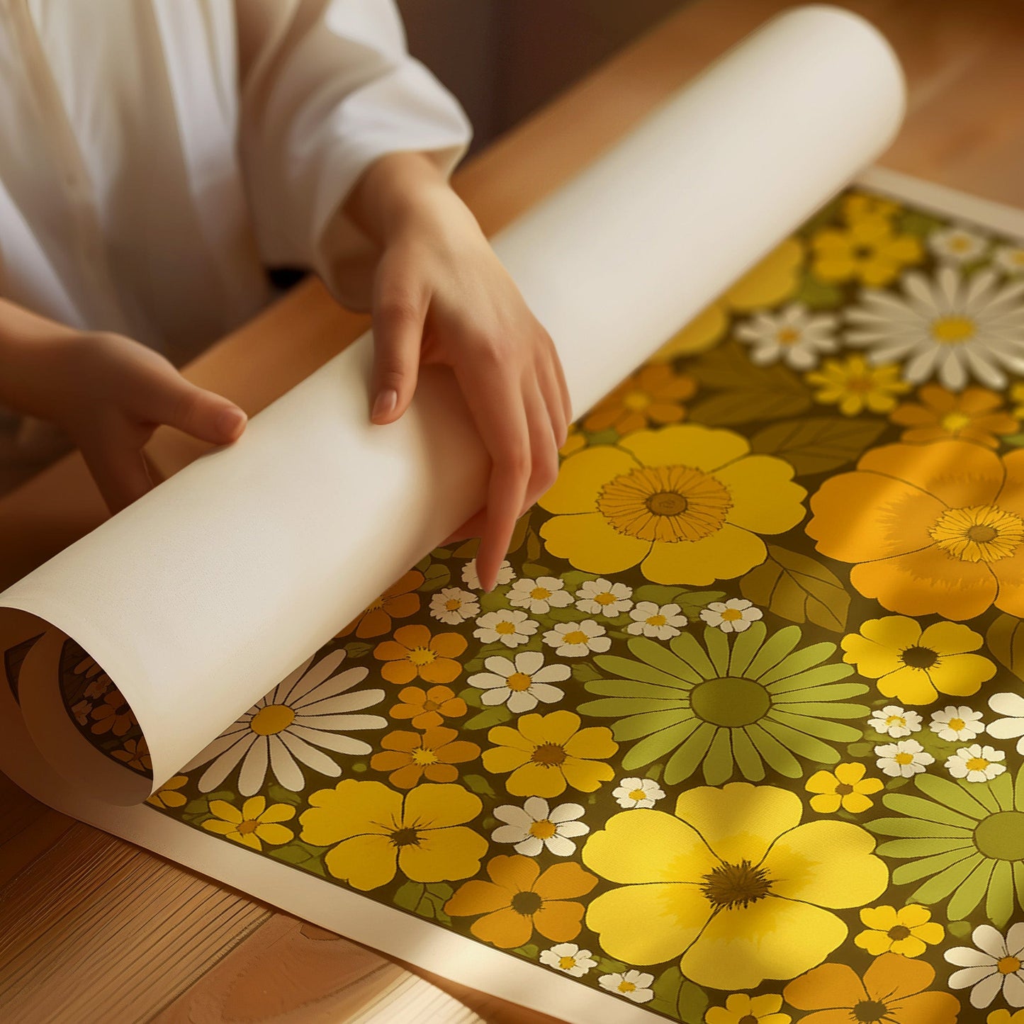 You Belong Among the Wildflowers – Retro Botanical Wall Art