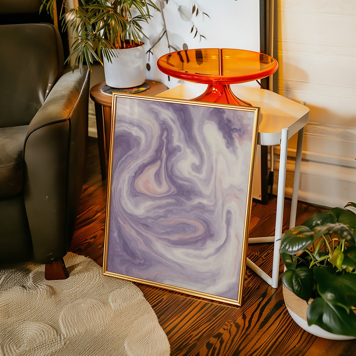 Lavender Dreamscape Swirl