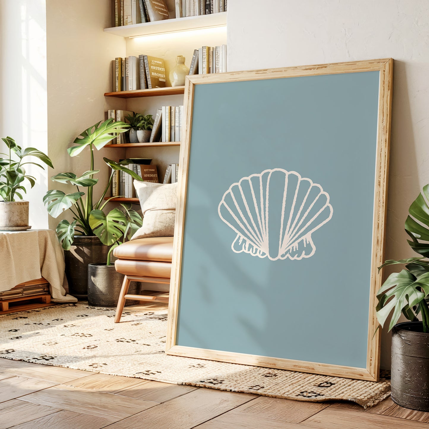 Ocean Memories Float In Blue