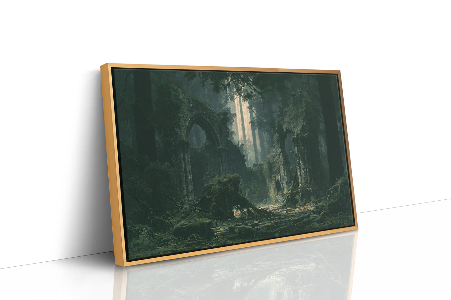 Ruins, Reclaimed by Forest
