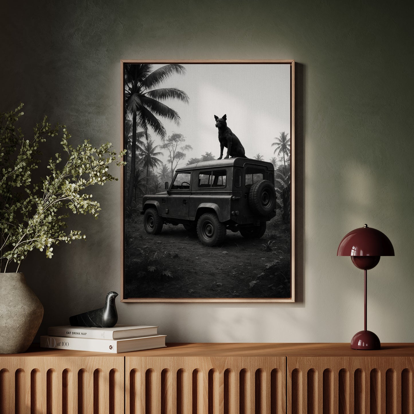 Sentinel Dog on Jungle Rover