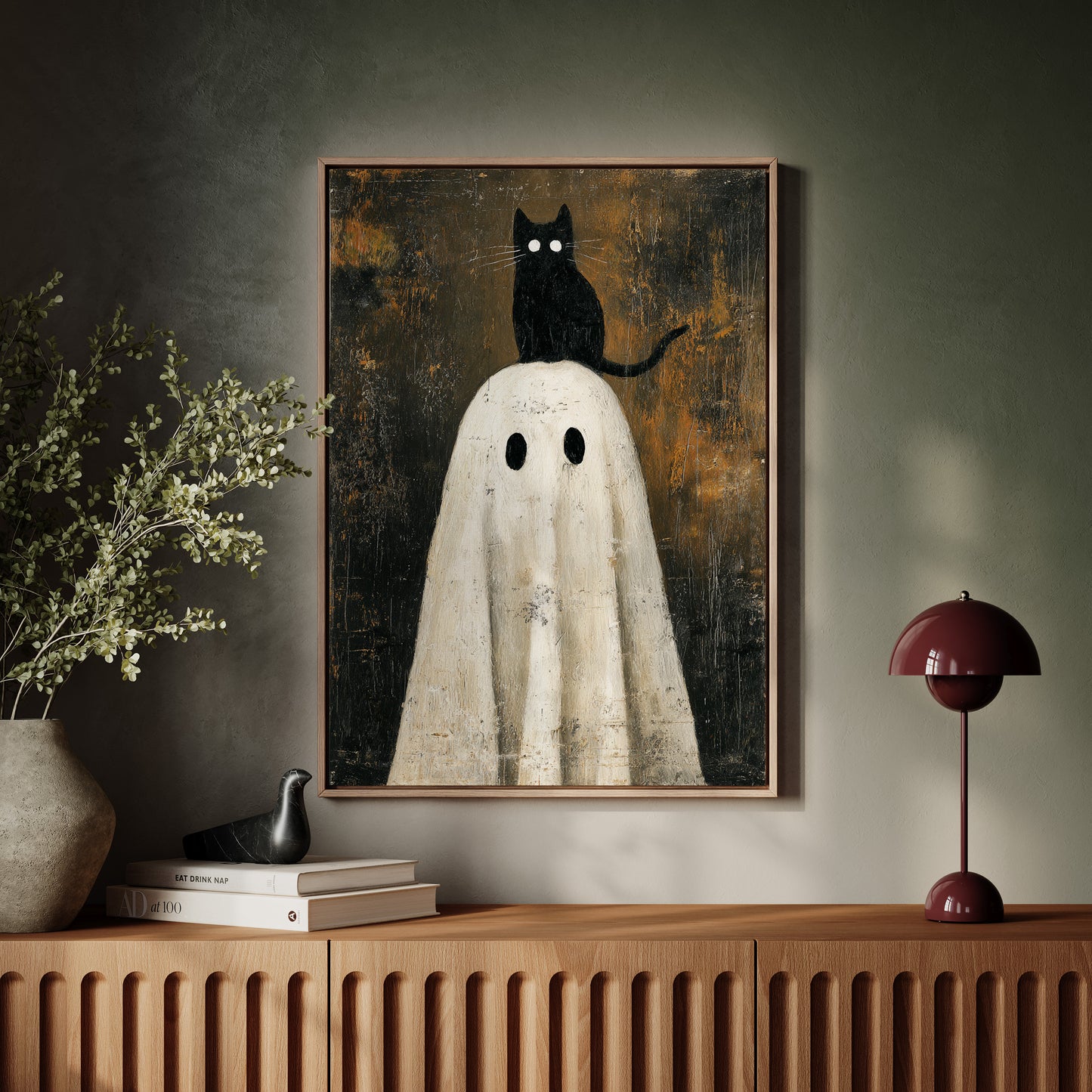 A Cat's Vigil Over Secrets