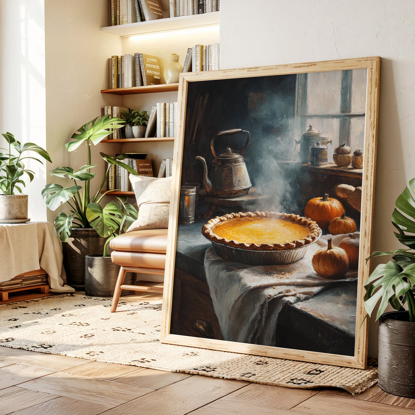 Harvest Kitchen's Golden November Light