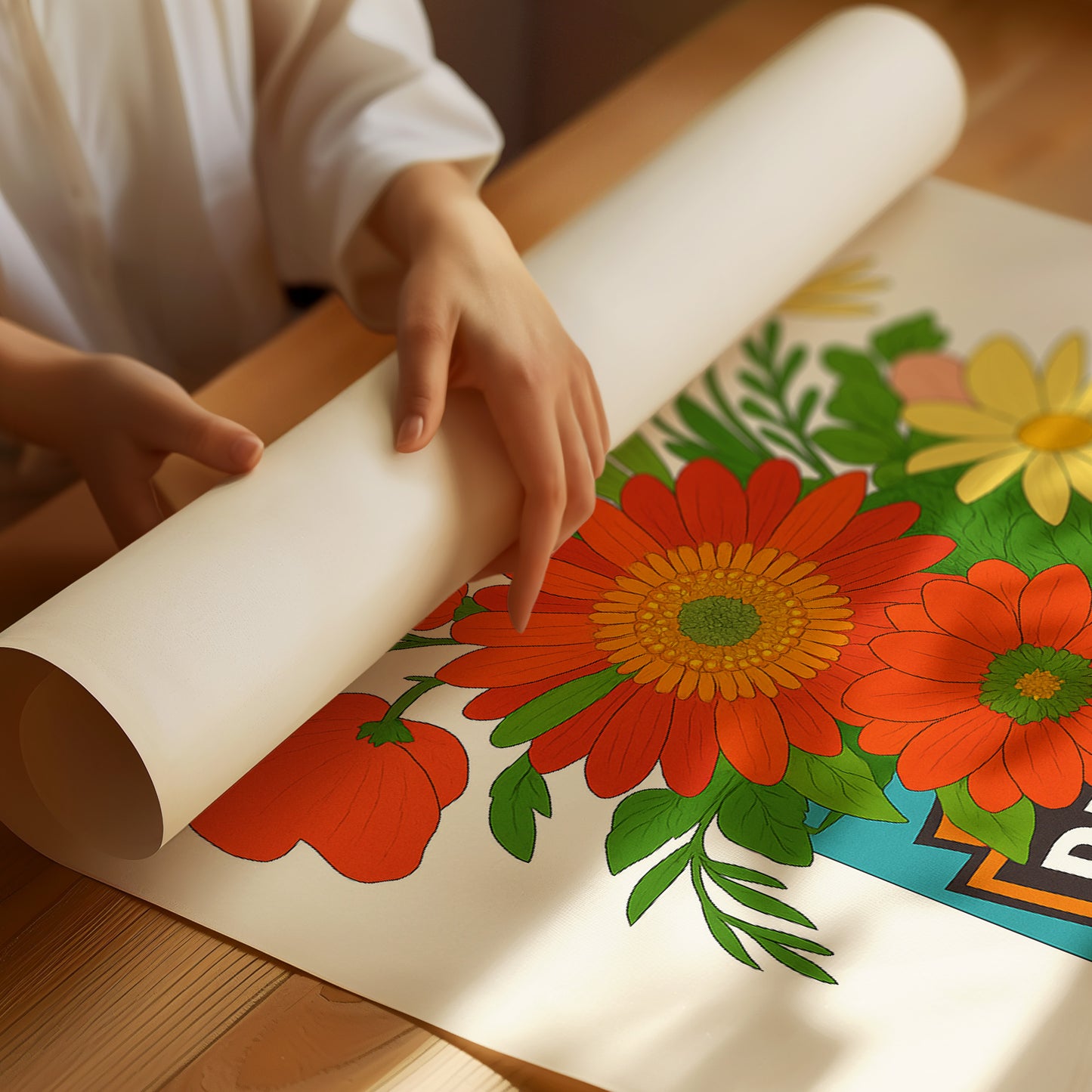 Blooms in a Beanz Tin