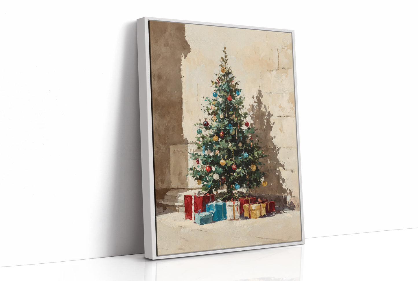 Presents in the Courtyard Light