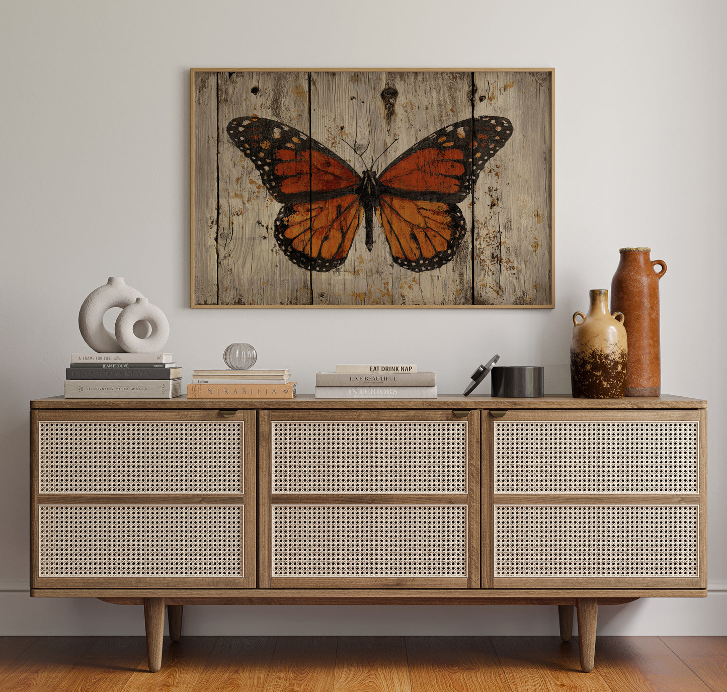 Weathered Wings Tell Summer Stories