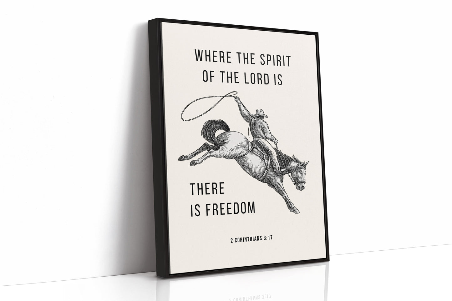 Faith Rides The Wild Frontier