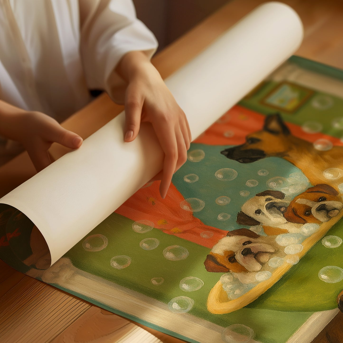Bathtime for the Bubble Pups