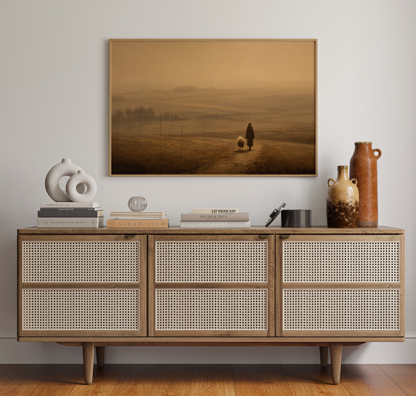 Autumn Fields Remember Ancient Steps