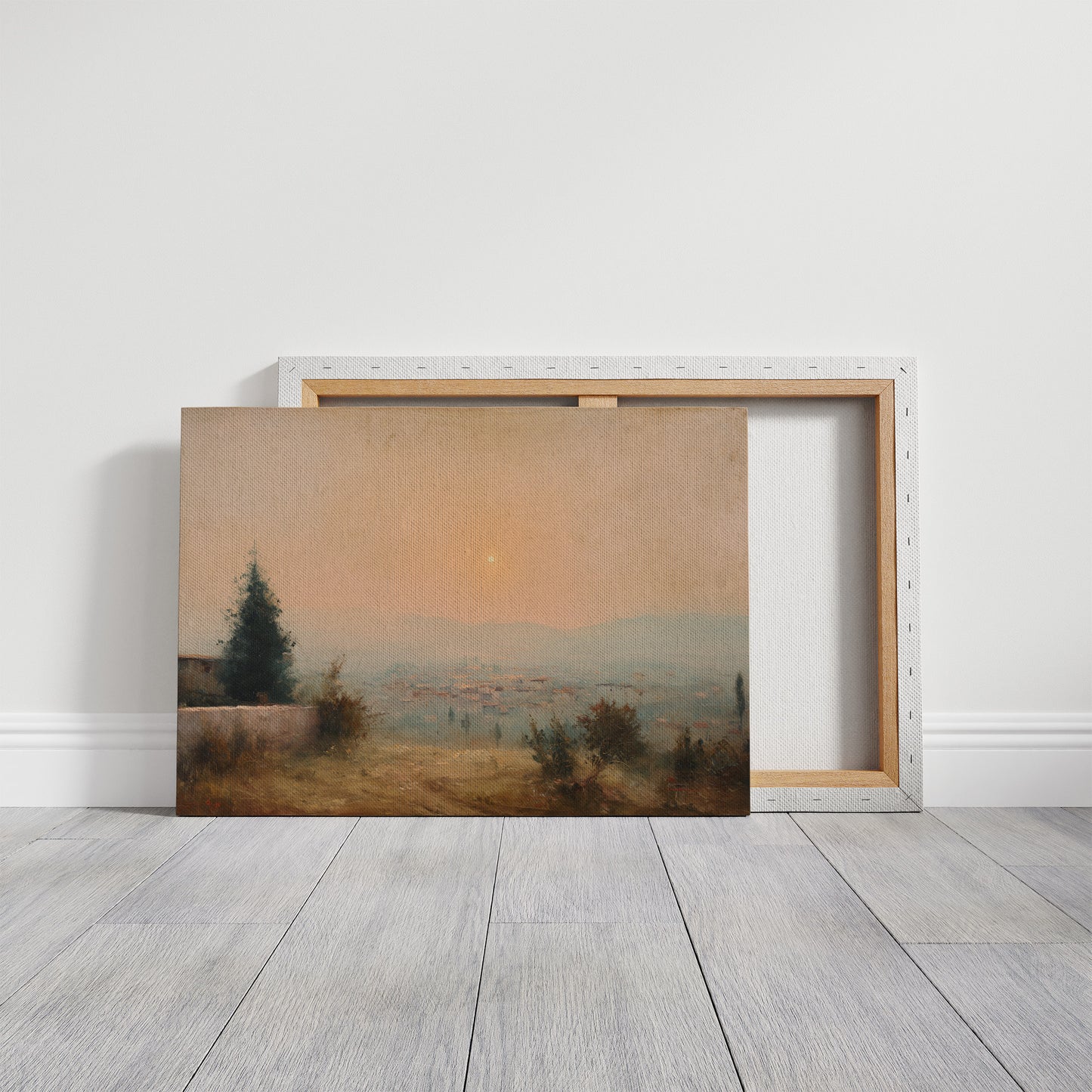 Apricot Haze Crowns Distant Valley