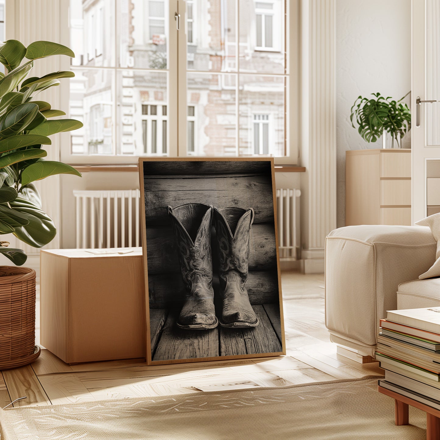 Weathered Boots and Western Roots