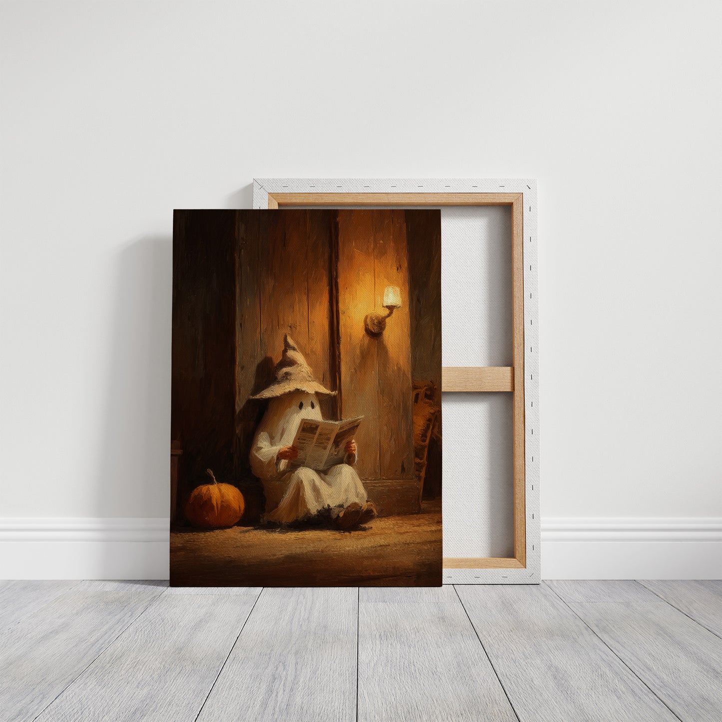 Ghostly Reader Awaits Halloween News