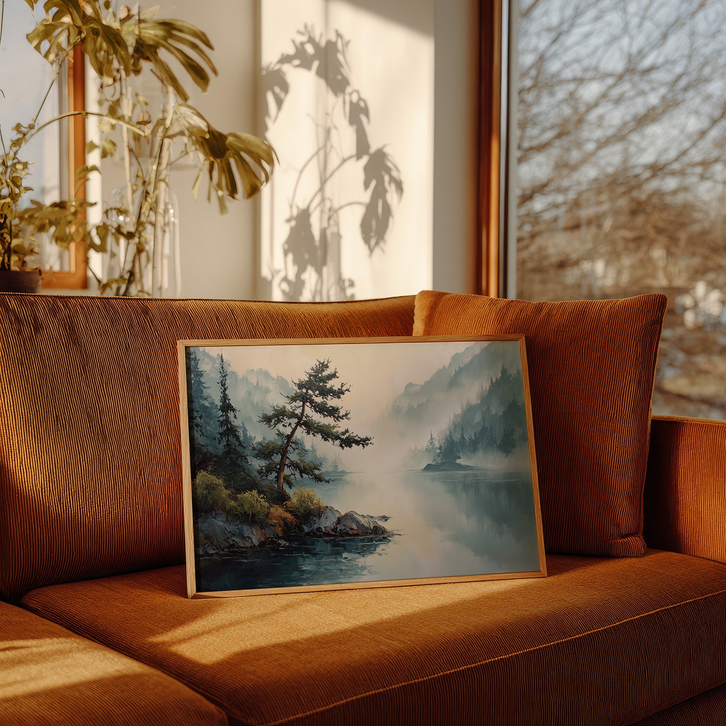 Lone Pine Guards Misty Waters